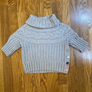 Matilda Jane Heather Gray Cable Knit Sweater